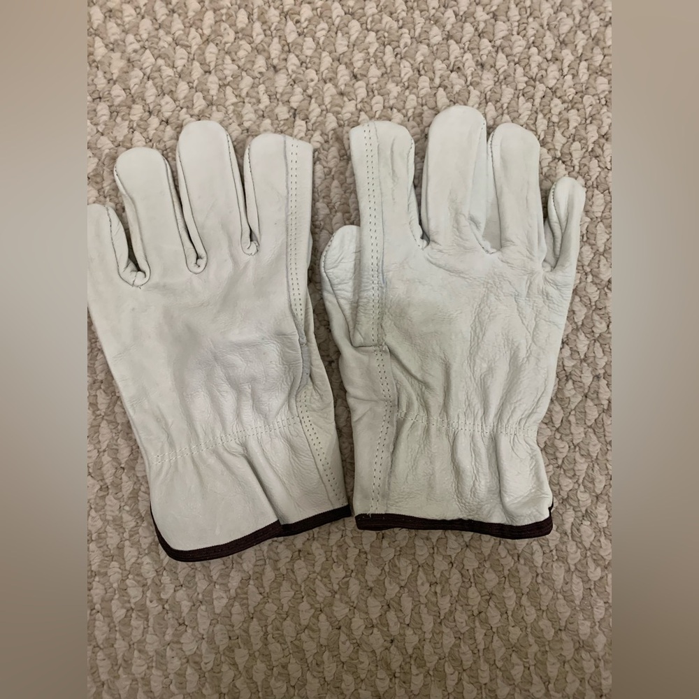 New Comlor Cowhide Leather Driver Gloves size large